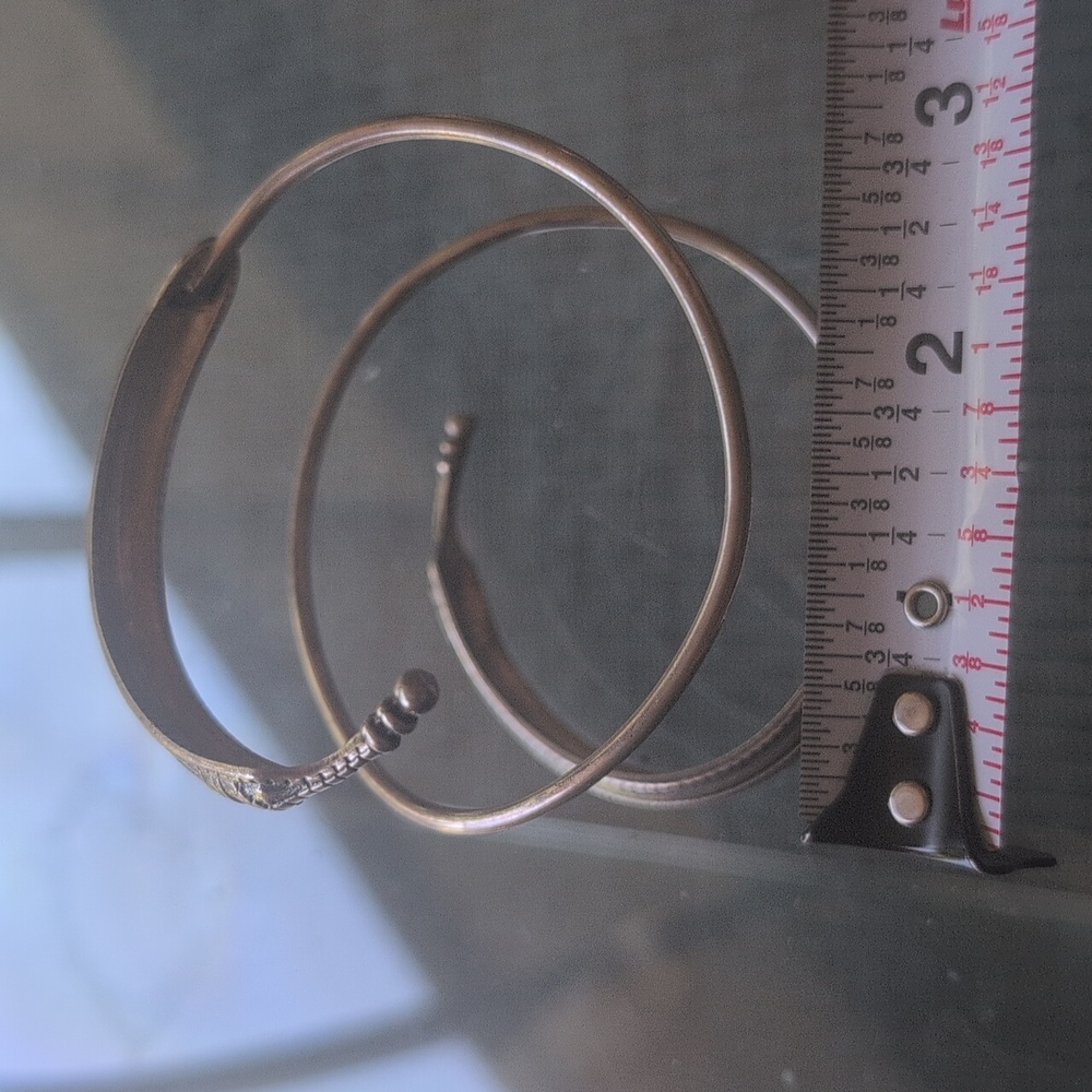 David Andersen Saga Sterling Silver Bangle Bracelet. Norse Sea Serpent. Vintage. View 4